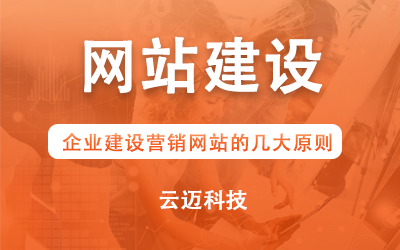 企業(yè)建設營銷網站的幾大原則